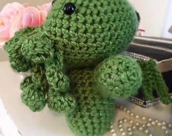 crochet cthulhu plush