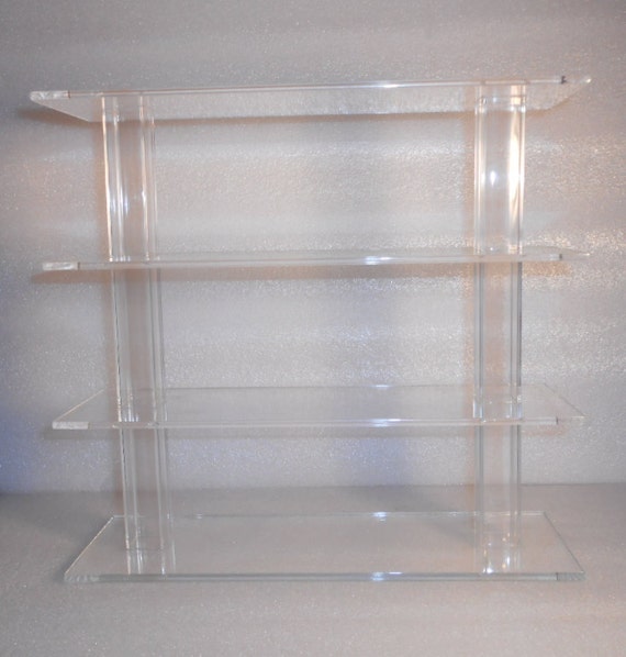 3 Tier Acrylic Display Riser 12 Long x 4 by CrystalClearAcrylics