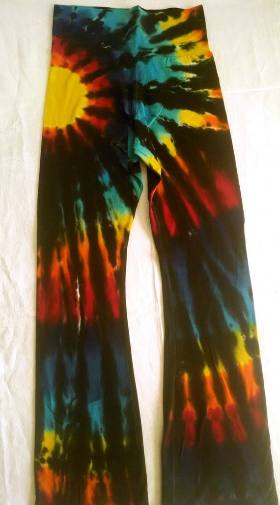 Sunburst Tie-dye Yoga Pants