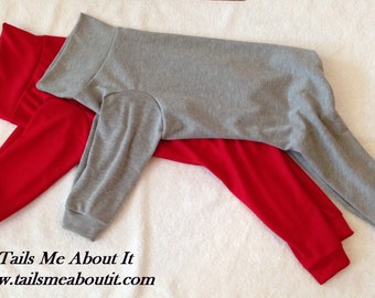 Solid Color Cotton Dog Pajama