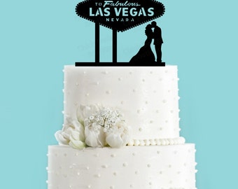  Vegas  cake  topper  Etsy