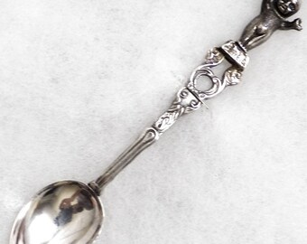 Kewpie Spoon Vintage Sterling Silver