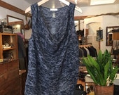 Desk to Dusk - Dark Seas Cowl Neck Tank