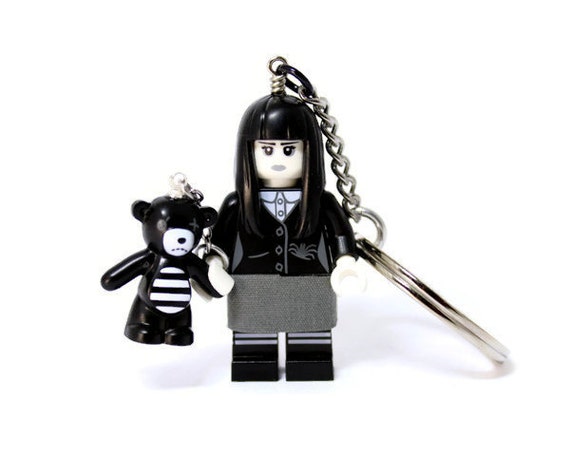 goth lego minifigure