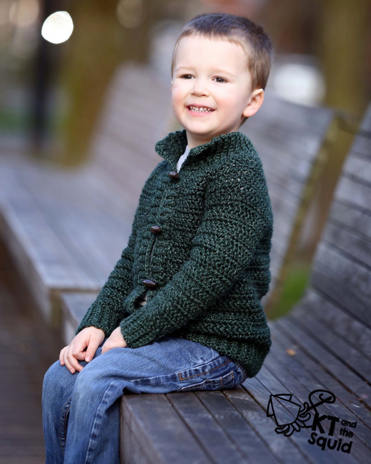 Crochet cardigan pattern childrens cardigan boys cardigan