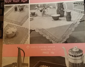 Edgings in Mercer Crochet Patterns 11 Lace Edgings Patterns Vintage Cotton Borders Instructions Digital Instant Download 19 Page Book