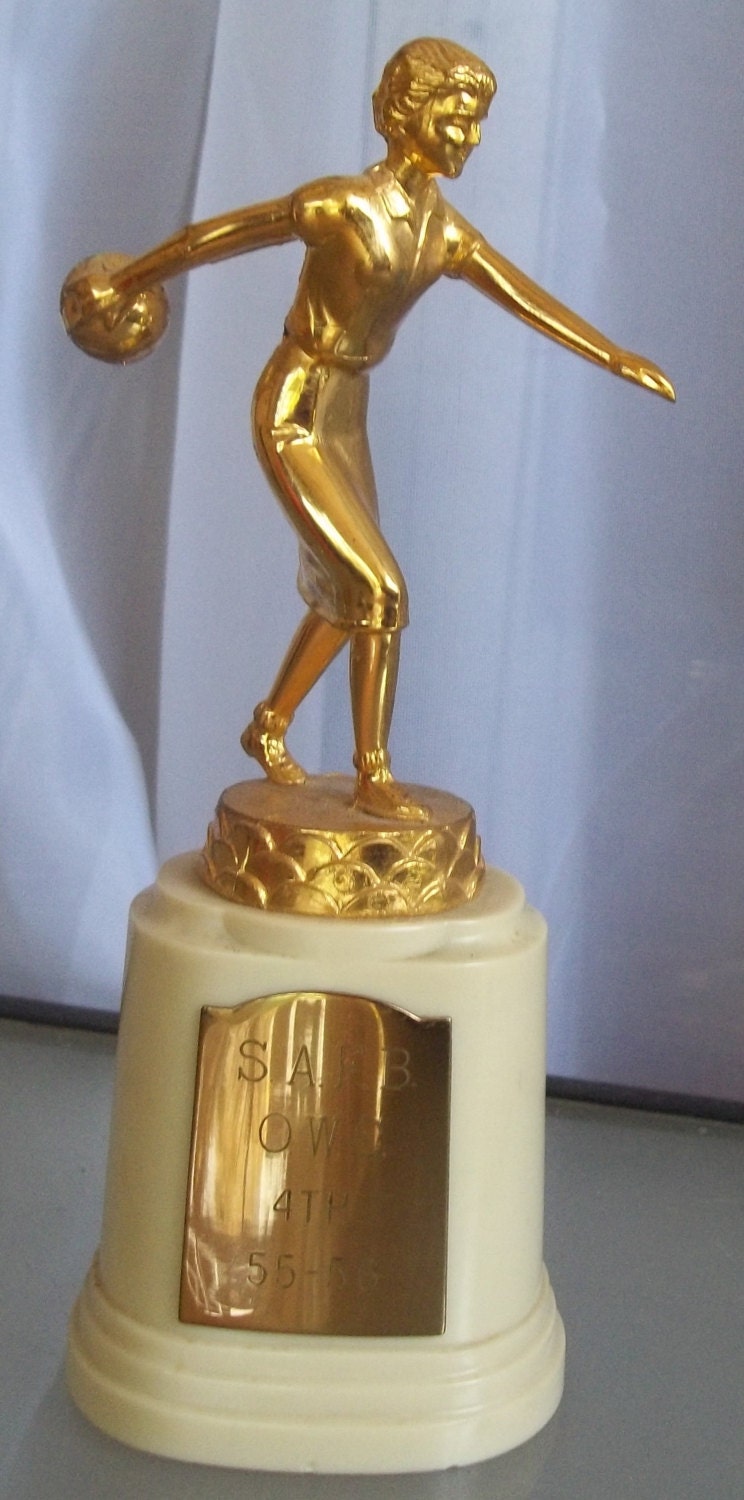 Women's Bowling Trophy 5556 Officers' Wives Club