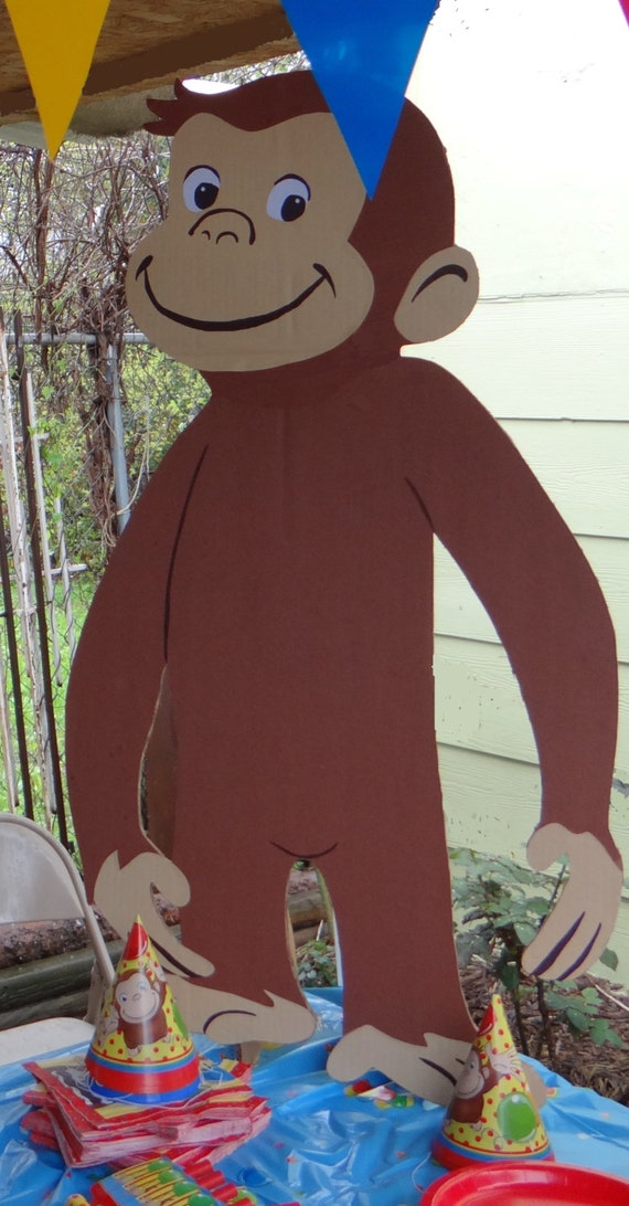 Life Size Character Cardboard Cutout by CraftyBakeShoppe on Etsy