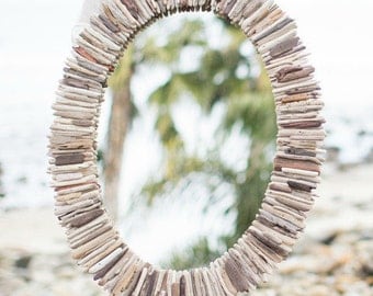 Coastal Wall Mirrors driftwood mirror 36 sunburst double layer reclaimed Coastal Wall Mirrors driftwood mirror 36 sunburst double layer reclaimed