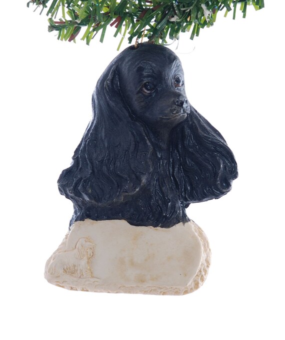 black cocker spaniel christmas ornament by christmaskeeper black cocker spaniel christmas ornament by christmaskeeper