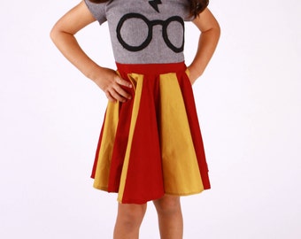 Harry Potter Glasses Dress (Toddler & Juniors)