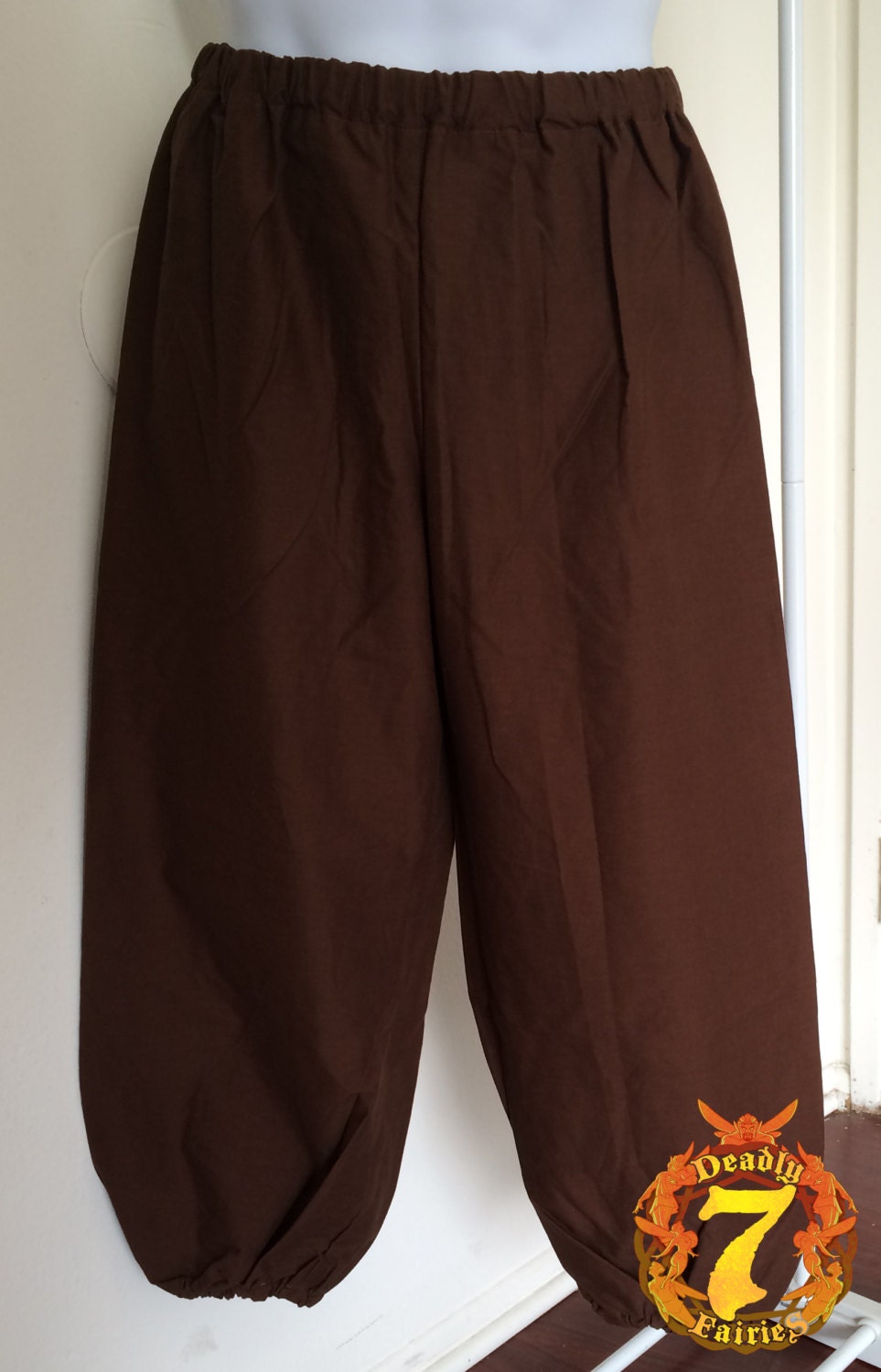 Brown Peasant Pants
