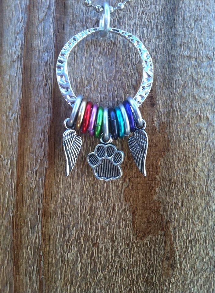 Rainbow bridge necklace by StarESkyzz on Etsy
