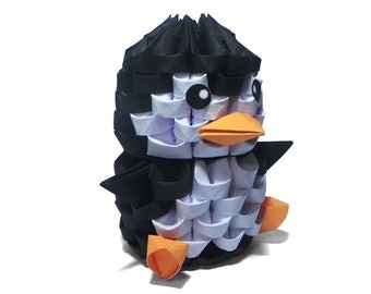 3D Origami Penguin