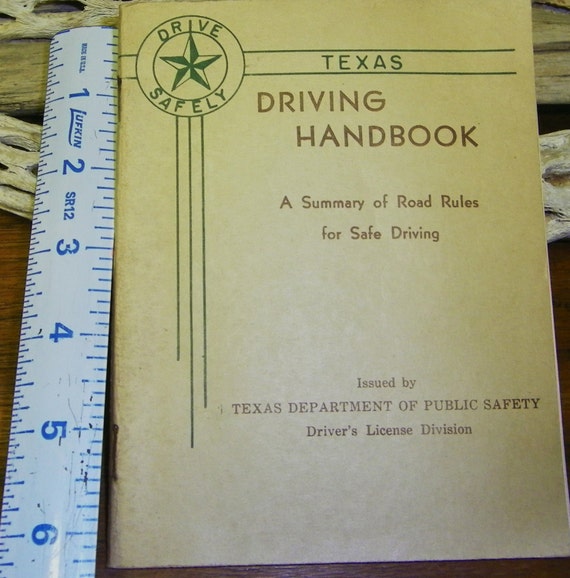 texas driving study book