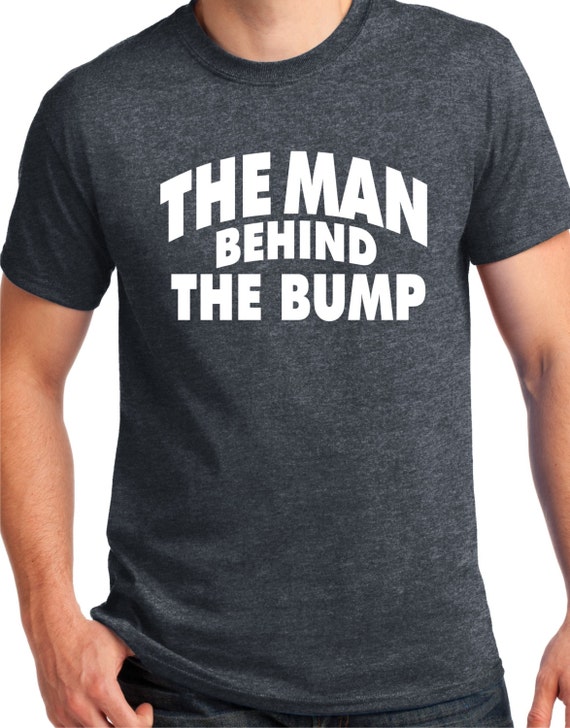 New Dad Shirt Funny BUMP Shirt pregnancy announcement by BluYeti