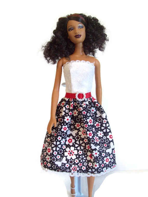 Handmade Barbie Clothes Barbie by MyLittleDollBoutique on Etsy