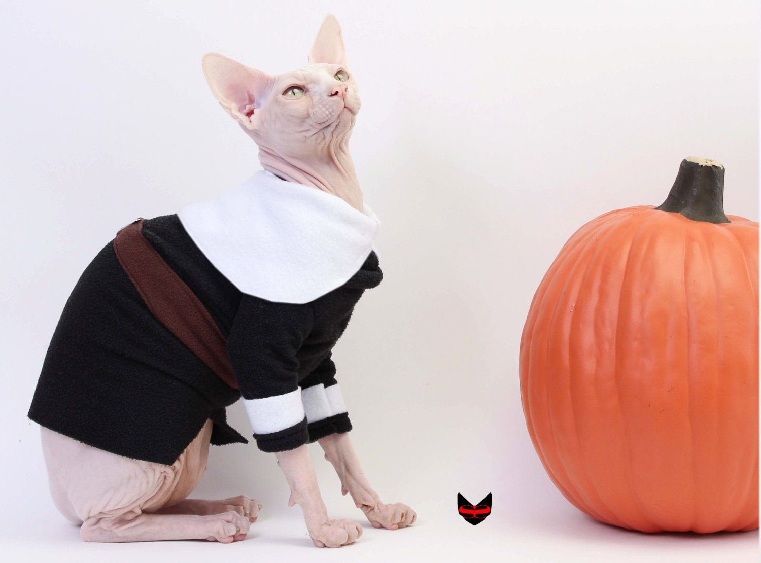 Sphynx Cat Clothes Pilgrim Cat Costume Cat Sweater by ...