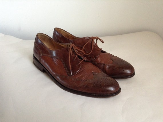 Johnston  Murphy Cellini Brown Wingtip Shoes by UglyCousin
