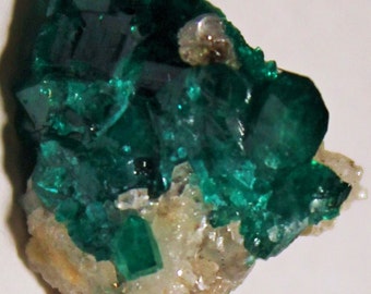 Dioptase Crystal Clusters High Quality
