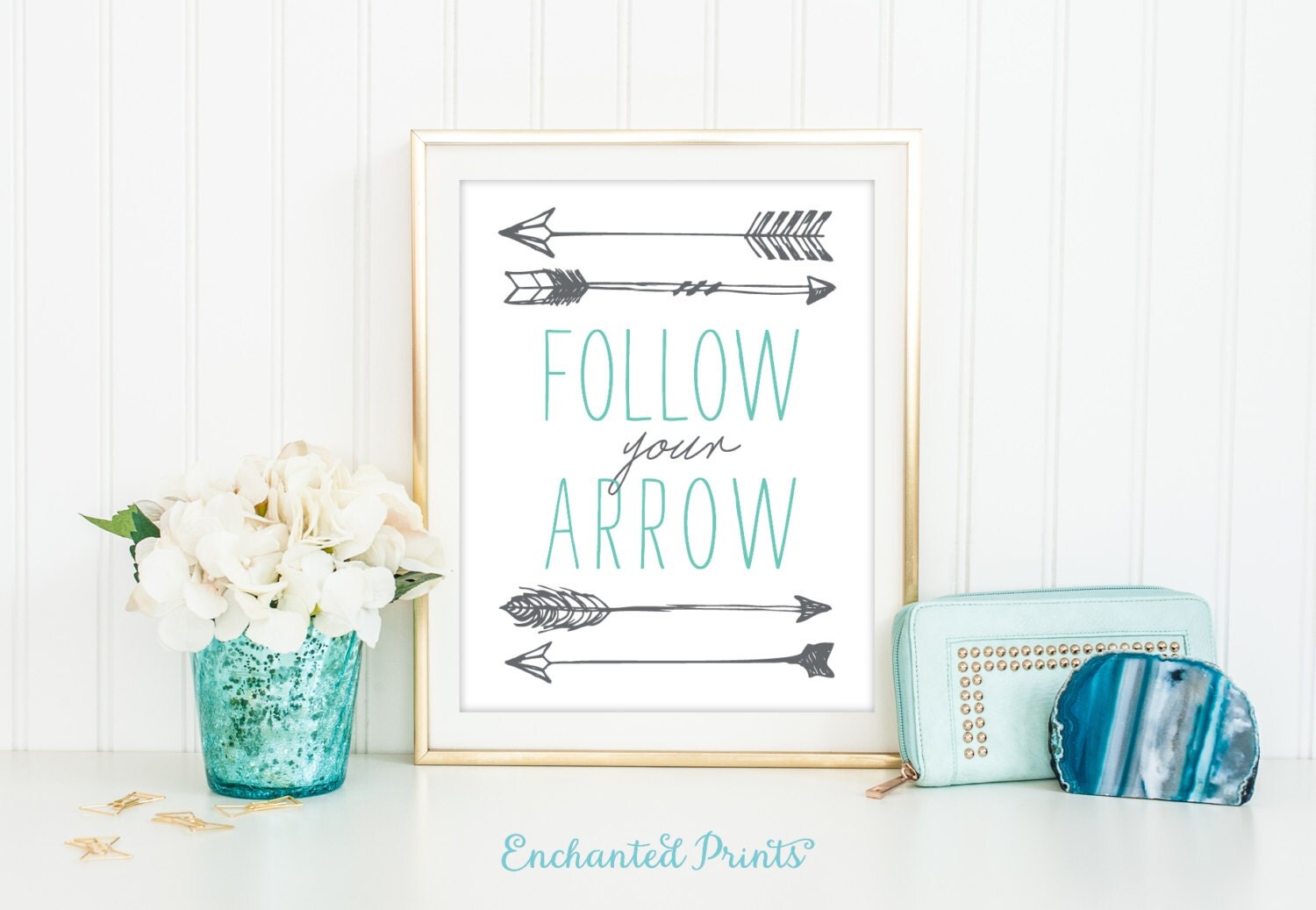 Follow Your Arrow Art Print-Arrow Art PrintArrow Wall