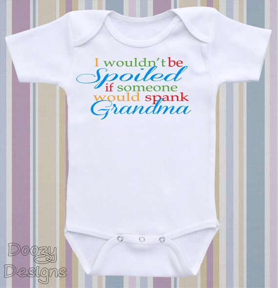 Grandma Onesie ® Personalize Baby Onesie ® Newborn Baby Gift