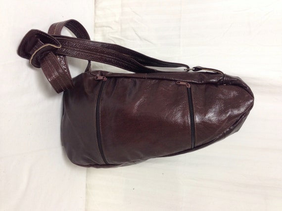 Leather Sling bagbrown leather slingbags purse Shoulder