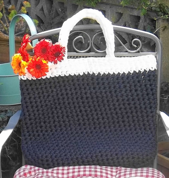 Crochet Tote Bag. PDF Crochet Pattern