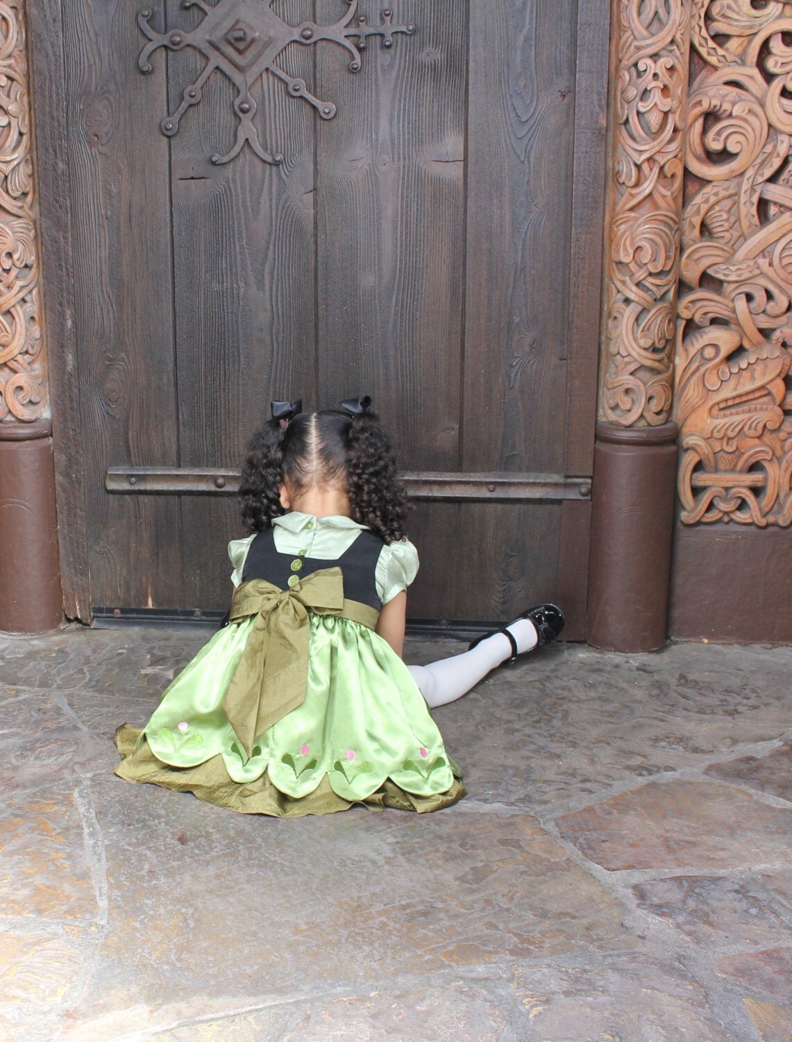 Frozen Toddler Anna Costume Dress Do you Wanna Build a