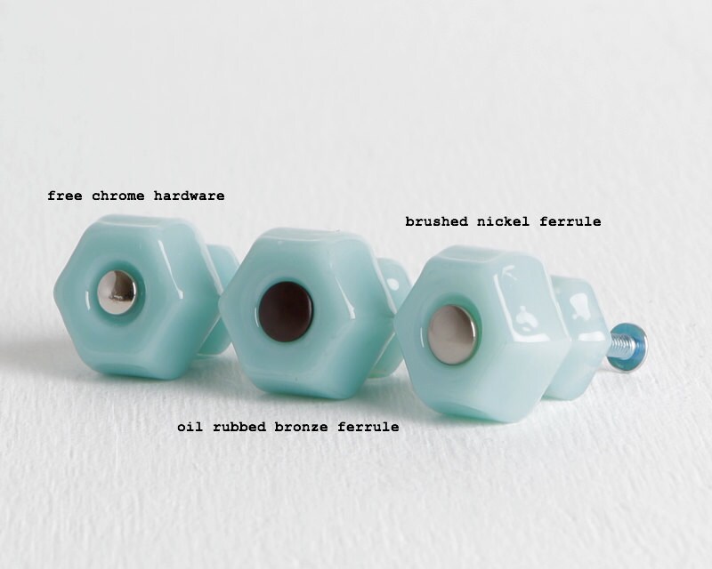 Brushed Nickel Ferrule Hardware Mounting Kit For My 1