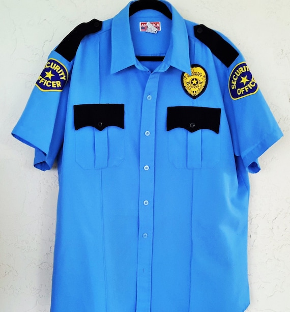 Security Officer's Uniform Shirt Short Sleeve XL by Retirdcopshop