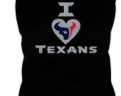 Items similar to I love Houston Texans Glitter Vinyl Iron On Transfer ...