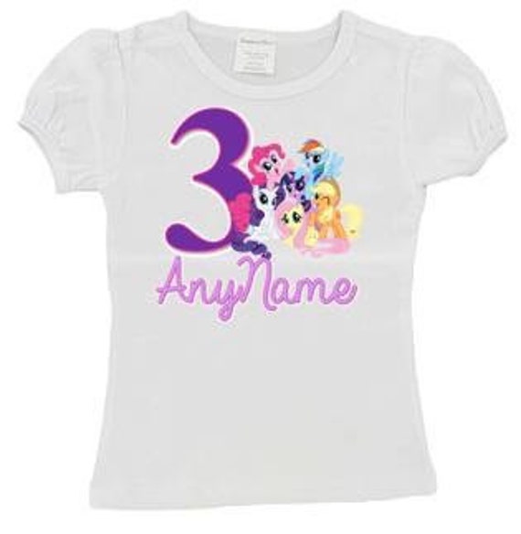 my little pony birthday shirts