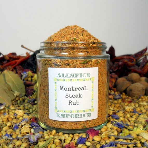 Montreal Steak Rub Canadian Meat Seasoning Mix by ALLSPICEEMPORIUM