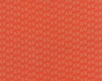 Southwestern Arrow Fabric, Moda Nomad 31106 13 Arrowhead Adobe, Urban Chiks, Tone on Tone Dark Orange, Terra Cotta Quilt Fabric, Cotton