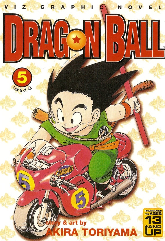 Items similar to Dragonball, Japanese comic book, English language