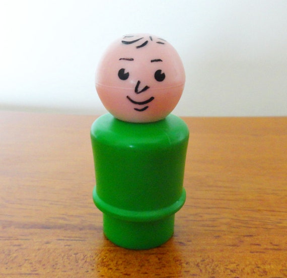 Fisher Price Little People Dad Figure by RetroJasmine on Etsy