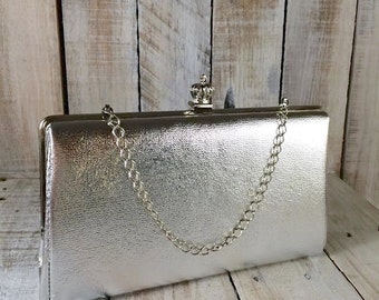 Wedding Clutch Bags - Wedding Bag - Silver Evening Clutch Bags - Wedding Purse - Silver Evening Bags - Wedding Handbag - Maid of Honor Gift