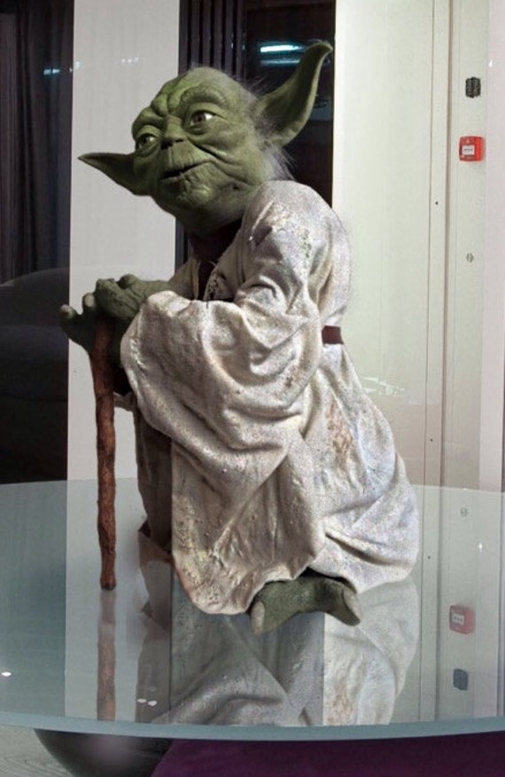 life size yoda replica