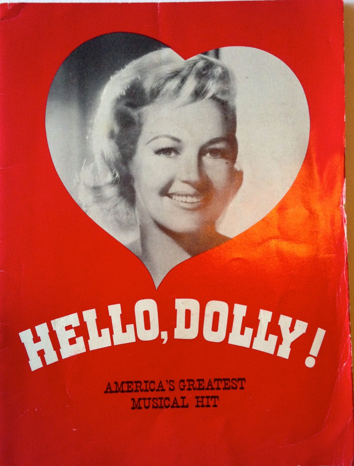 1967 Playbill Hello Dolly