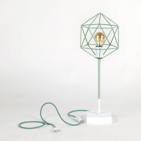 IRIS Licht Mint grün minimalistisches Design von LightingAlchemy