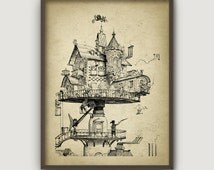 Popular items for steampunk art on Etsy