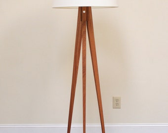 Floor Lamp Tripod Slim Walnut Floor Lamp Tripod Slim Walnut