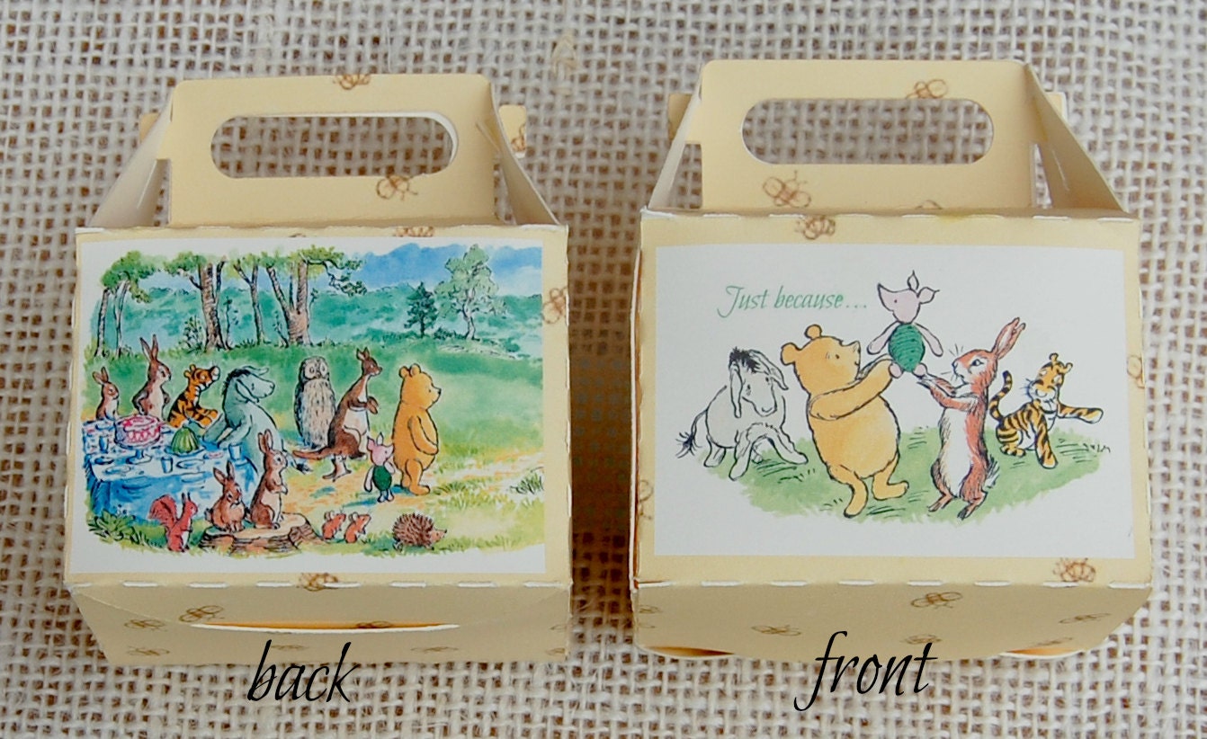 Favor Boxes Winnie The Pooh Favor