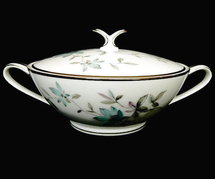Vintage, Noritake China, Sugar Bowl With Lid, Noritake Lorene Pattern