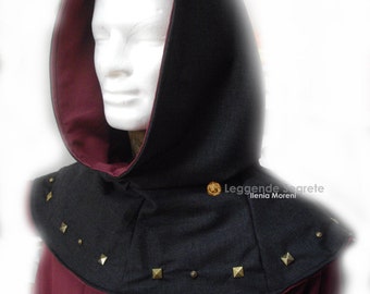 MADE TO ORDER Tunic and cape, Renaissance, Reenactment, Sca, Larp Man Costume, medieval clothing