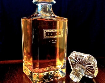 Father's Day Gift, Gifts for Dad – Personalized Whiskey Decanter – Gifts for Him