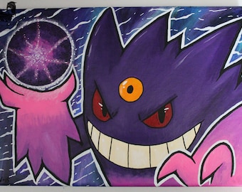 Mega gengar | Etsy