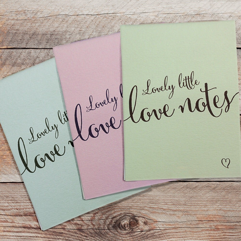 Cute Notebook Love Notes Lovely Little Love Notes Journal