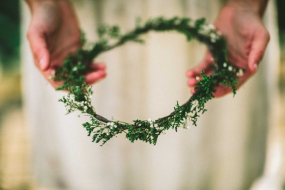 Evergreen Winter Flower Crown